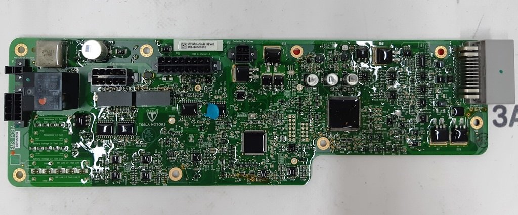 Main Battery Management Board (BMS) REV03 Tesla model S 1021970-00-B